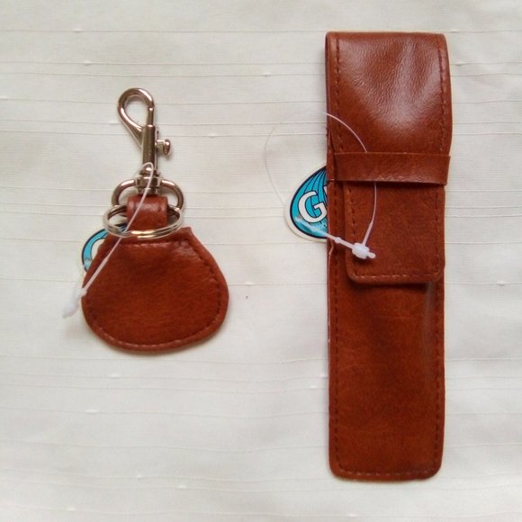 GNBI 5-Piece Business Attach, Checkbook Wallet, Wallet, Key Chain, Penholder Set - Picture 9 of 9